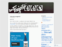 Tablet Screenshot of denfrigjorte.wordpress.com