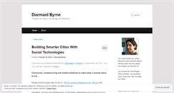 Desktop Screenshot of diarmaidb.wordpress.com