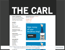 Tablet Screenshot of carlmagazine.wordpress.com