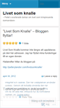 Mobile Screenshot of livetsomknalle.wordpress.com