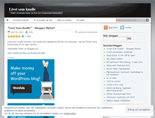 Tablet Screenshot of livetsomknalle.wordpress.com
