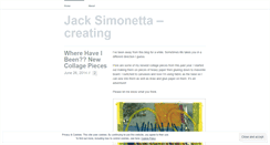 Desktop Screenshot of jacksimonetta.wordpress.com