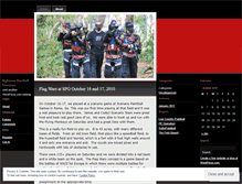 Tablet Screenshot of paintballchef.wordpress.com