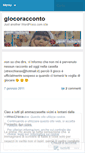 Mobile Screenshot of giocoracconto.wordpress.com
