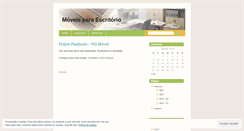Desktop Screenshot of moveisparaescritorio.wordpress.com