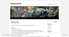 Desktop Screenshot of mediummartha.wordpress.com