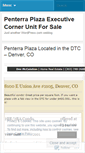 Mobile Screenshot of penterraplaza.wordpress.com