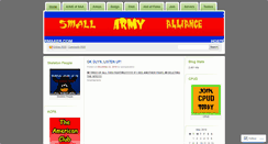 Desktop Screenshot of clubpenguinsmallarmyalliance.wordpress.com