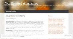 Desktop Screenshot of nwalmanac.wordpress.com