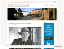 Tablet Screenshot of fiftieswesterns.wordpress.com