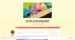 Desktop Screenshot of ovocolorido.wordpress.com