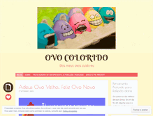 Tablet Screenshot of ovocolorido.wordpress.com