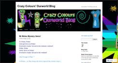 Desktop Screenshot of crazycoloursblog.wordpress.com