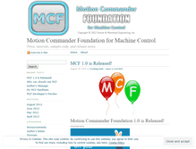 Tablet Screenshot of motioncommander.wordpress.com