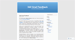 Desktop Screenshot of 360gradfeedback.wordpress.com