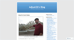 Desktop Screenshot of adjust2it.wordpress.com