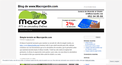 Desktop Screenshot of macrojardin.wordpress.com