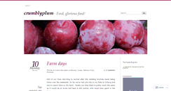 Desktop Screenshot of crumblyplum.wordpress.com