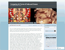 Tablet Screenshot of comparingartforms.wordpress.com