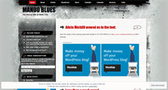 Desktop Screenshot of mandoblues.wordpress.com