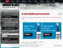 Tablet Screenshot of mandoblues.wordpress.com