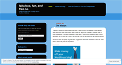 Desktop Screenshot of funfreeorcheapla.wordpress.com