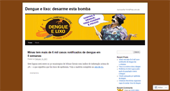 Desktop Screenshot of denguelixo.wordpress.com