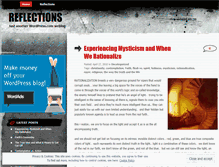 Tablet Screenshot of myreflections777.wordpress.com