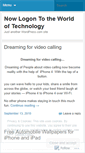 Mobile Screenshot of logontech.wordpress.com