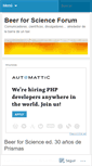 Mobile Screenshot of beerforscience.wordpress.com