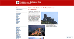 Desktop Screenshot of carcassonnecottages.wordpress.com
