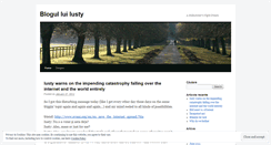 Desktop Screenshot of iustyx.wordpress.com