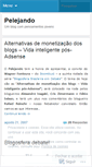 Mobile Screenshot of pelejando.wordpress.com