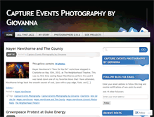 Tablet Screenshot of captureeventsbygiovanna.wordpress.com
