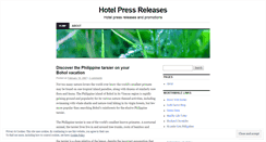 Desktop Screenshot of hotelpr.wordpress.com