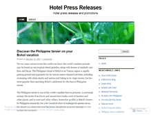Tablet Screenshot of hotelpr.wordpress.com