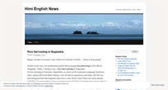 Desktop Screenshot of himienglishnews.wordpress.com