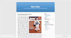 Desktop Screenshot of macrobar.wordpress.com