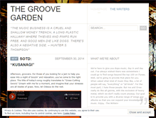 Tablet Screenshot of groovegardenmusic.wordpress.com