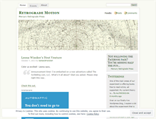 Tablet Screenshot of mercuryretrogradepress.wordpress.com