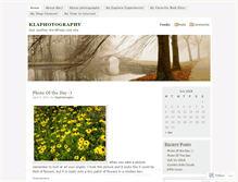 Tablet Screenshot of klaphotography.wordpress.com
