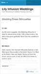 Mobile Screenshot of lilyinfusionweddings.wordpress.com