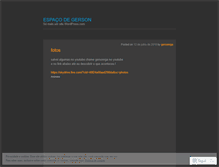 Tablet Screenshot of gersonrga.wordpress.com
