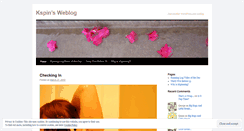 Desktop Screenshot of kspinning.wordpress.com