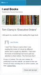 Mobile Screenshot of iandbooks.wordpress.com
