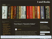 Tablet Screenshot of iandbooks.wordpress.com