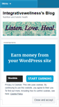 Mobile Screenshot of integrativewellness.wordpress.com