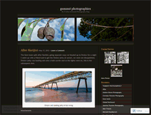 Tablet Screenshot of gumnutphotographics.wordpress.com