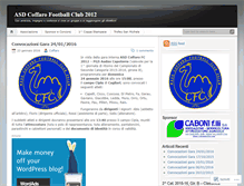 Tablet Screenshot of coffaro.wordpress.com