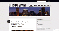 Desktop Screenshot of bitsofspam.wordpress.com